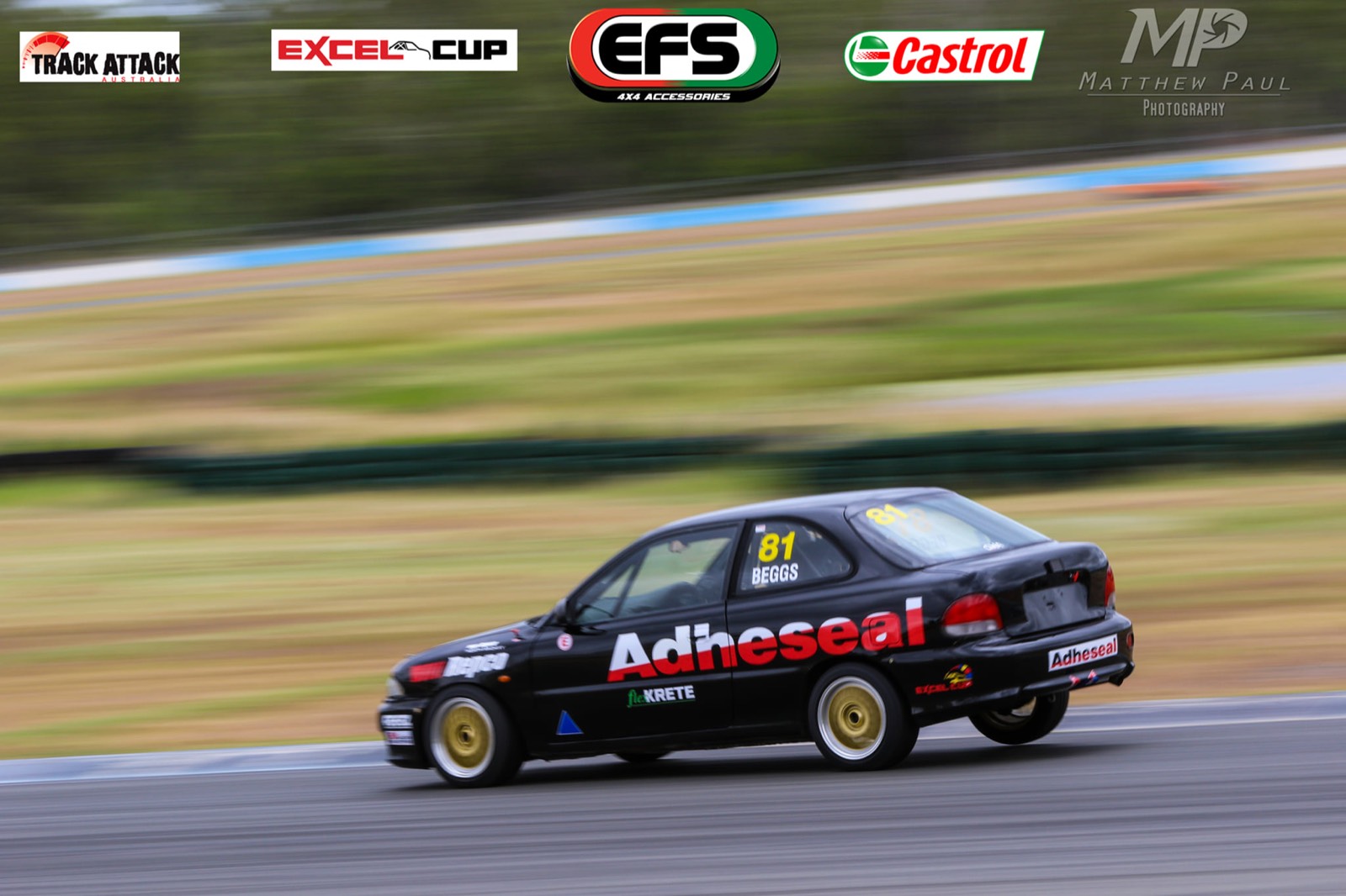 Car 81 at speed