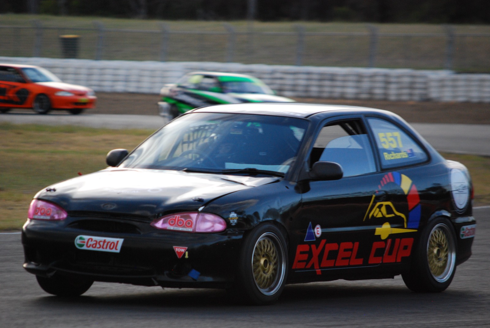 Excel Cup team car