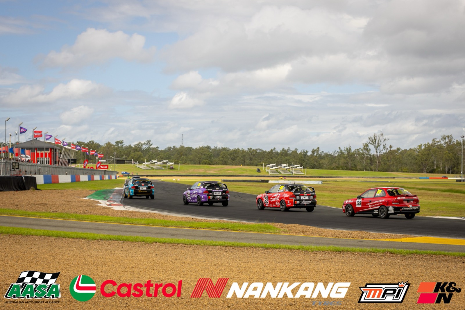 Into turn one